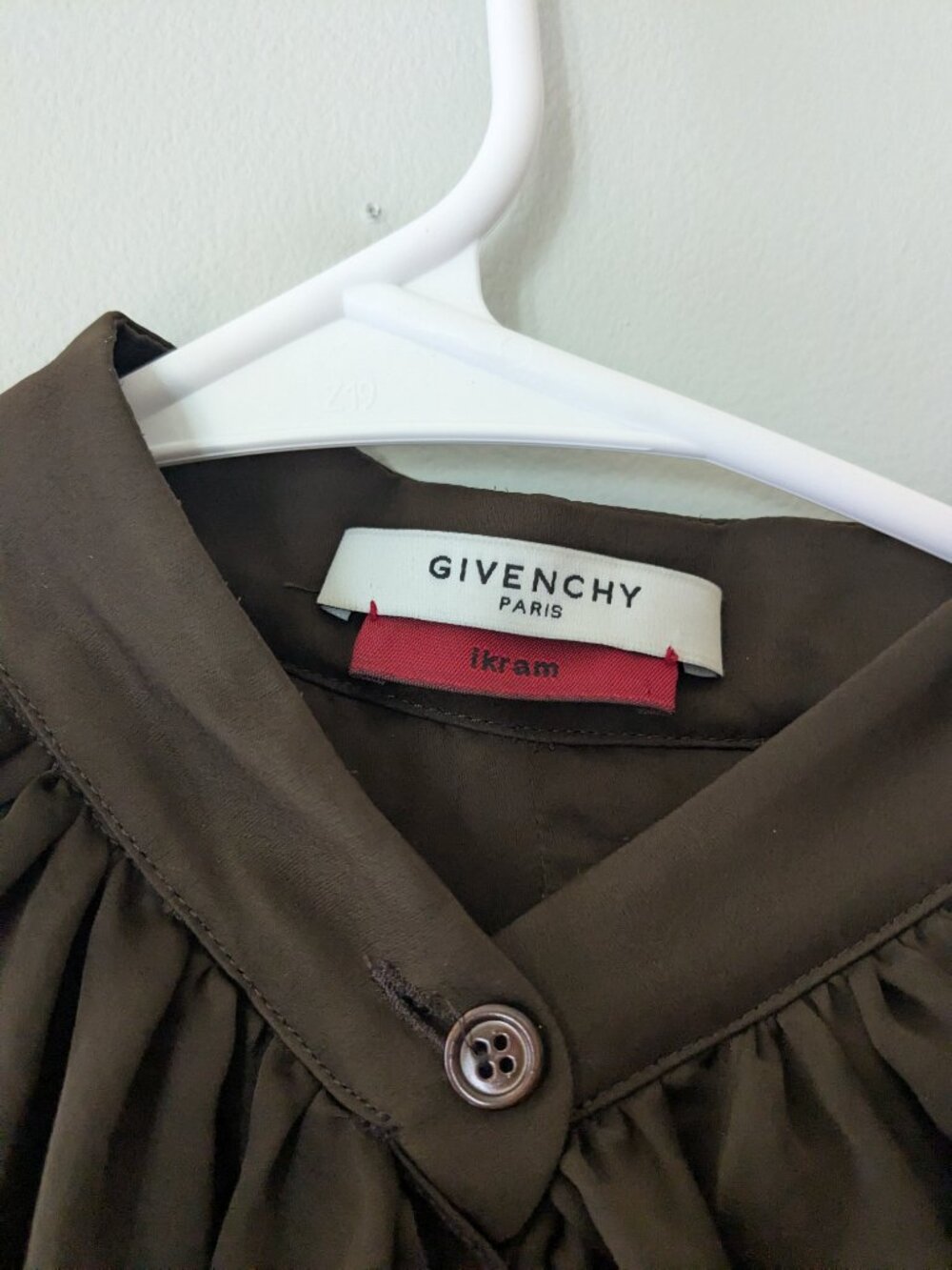 Givenchy Ruched Dress Size 42 - Picture 7 of 11